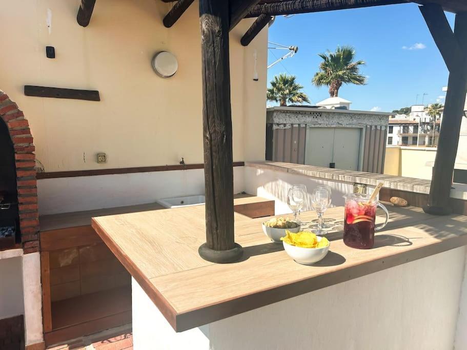Modern Beach Duplex With Bbq Rooftop 아야몬테 외부 사진